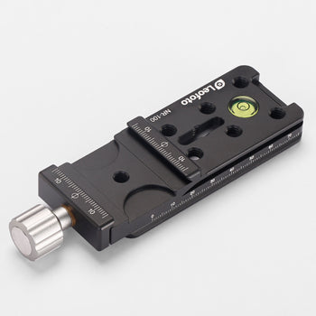 Leofoto NR-100 Quick Release Nodal Rail Plate With Clamp Compatible Arca-Swiss